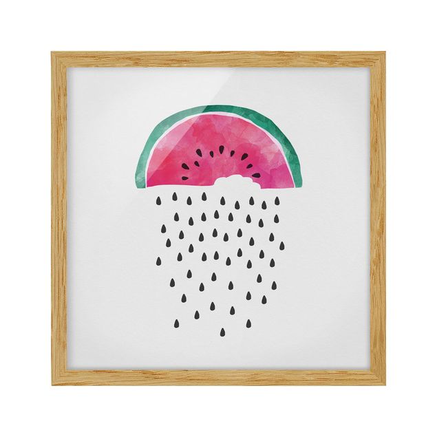 Cuadros modernos y elegantes Watermelon Rain