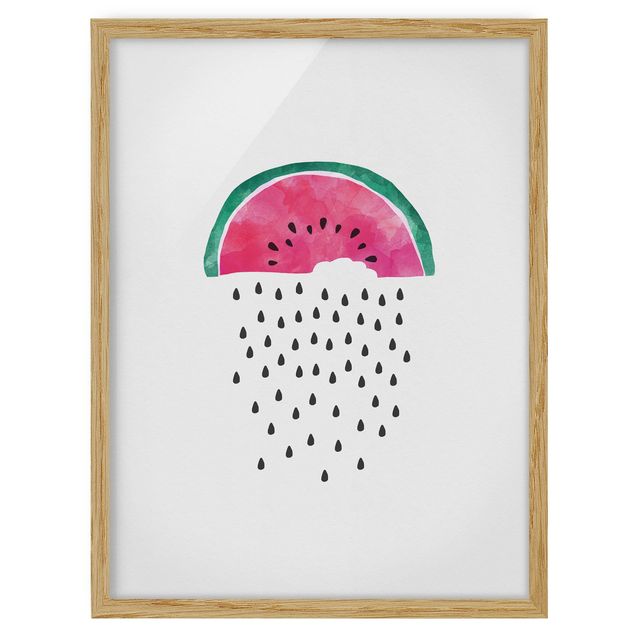 Cuadros decorativos modernos Watermelon Rain