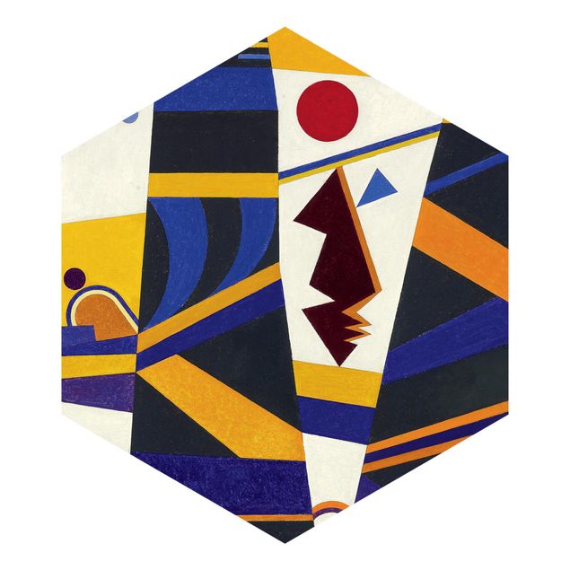 Papel pintado hexagonal Wassily Kandinsky - Bond