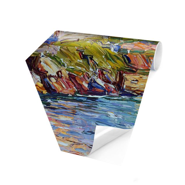 Papel pintado costas Wassily Kandinsky - Bay Rapallo
