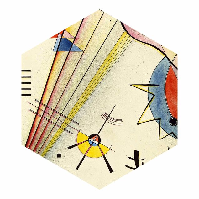 Papel pintado hexagonal Wassily Kandinsky - Significant Connection