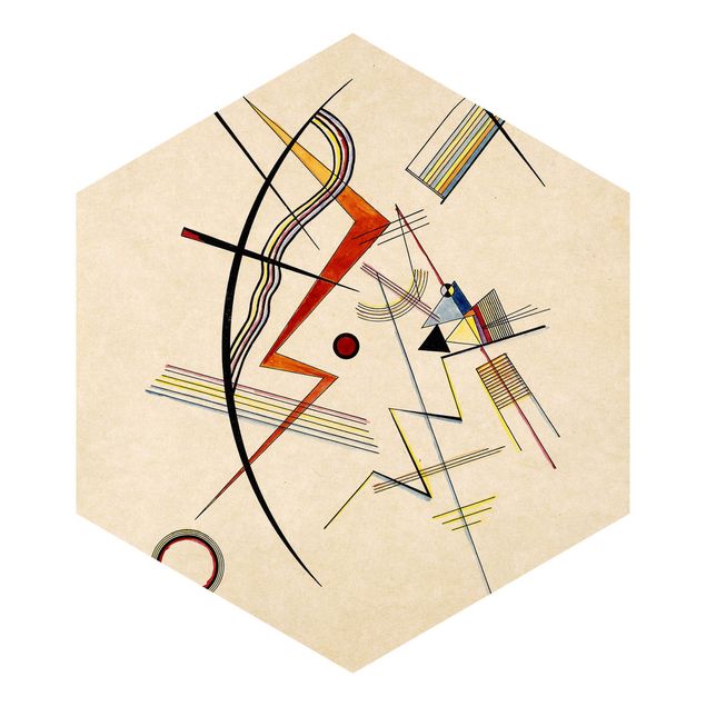 Papel pintado hexagonal Wassily Kandinsky - Annual Gift