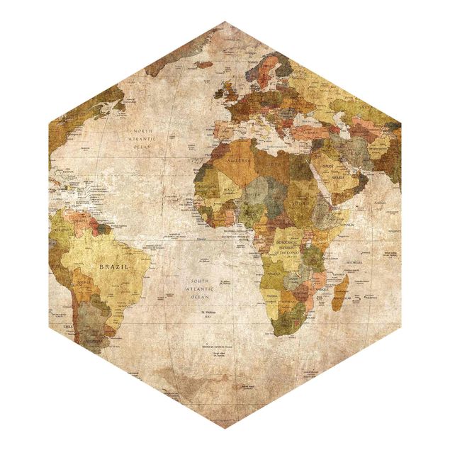 Papel pintado World Map