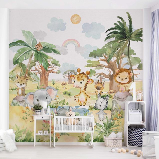 Decoración habitación infantil Wild Savanna