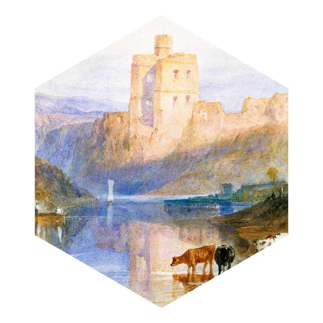 Papel pintado moderno William Turner - Norham Castle