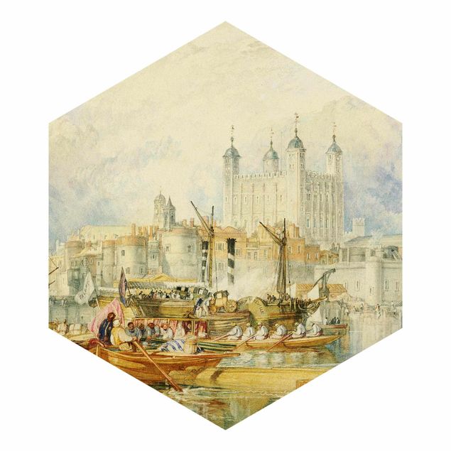 papel pintado arquitectura William Turner - Tower Of London