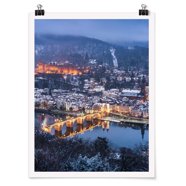 Cuadros arquitectura Heidelberg In The Winter