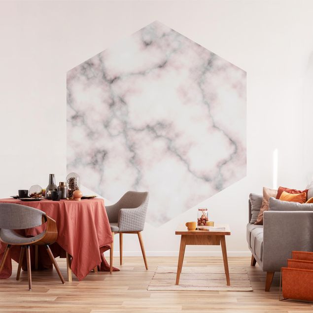 Papel 3d para pared Delicate Marble Look