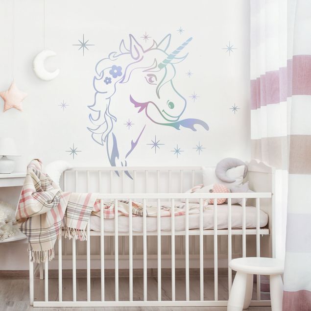Decoración habitación infantil Magic Unicorn